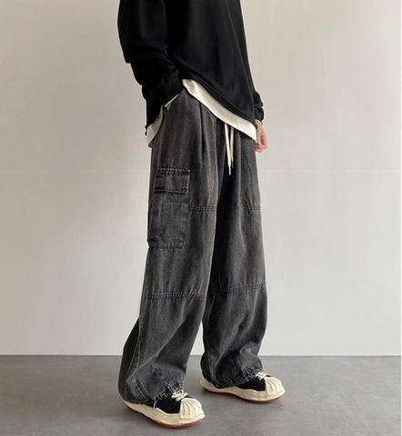 Vintage Baggy Cargo Jeans