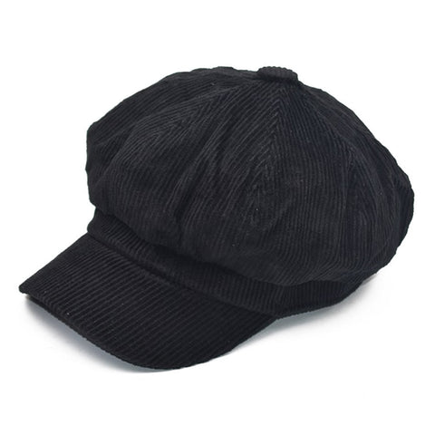 Corduroy Baker Boy Cap