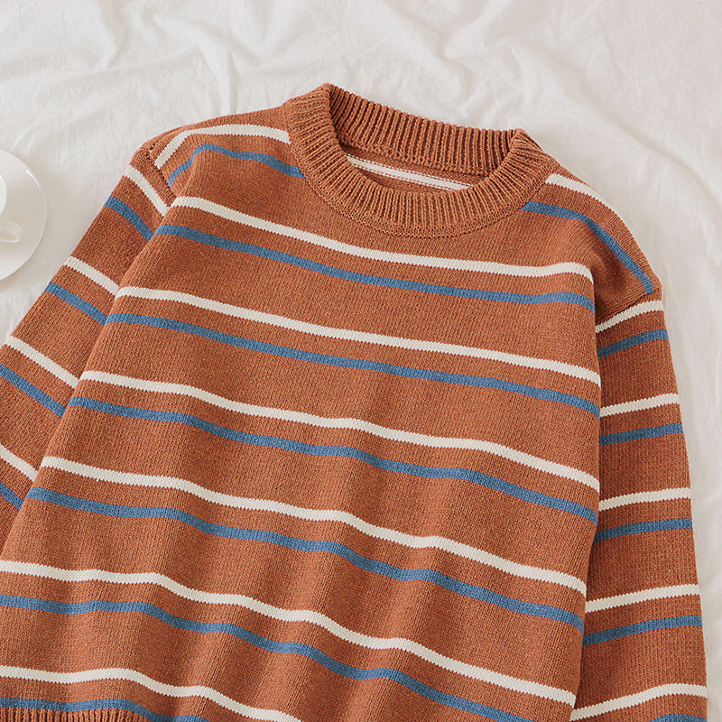 School Stripe Sweater