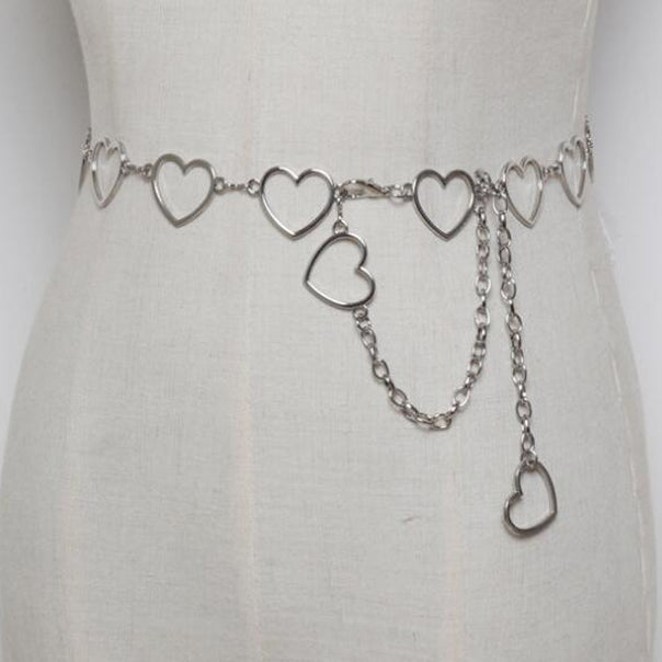 Heart Chain Link Belt