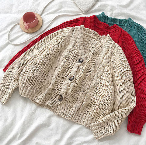 Cable Knit Cardigan