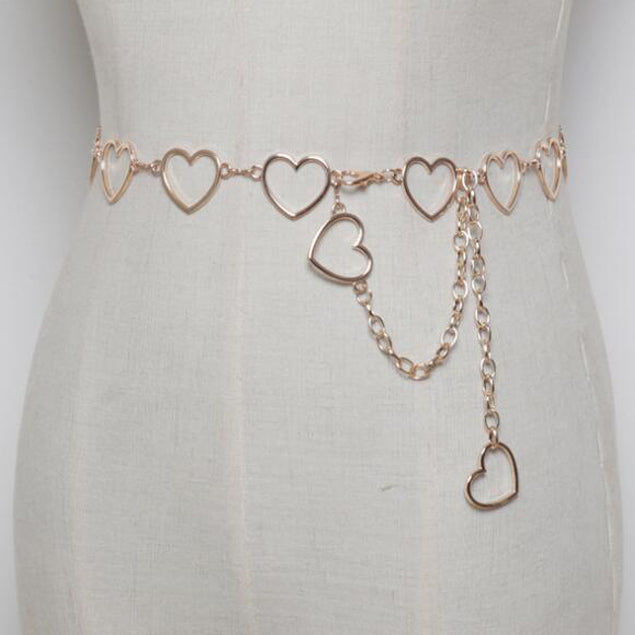 Heart Chain Link Belt