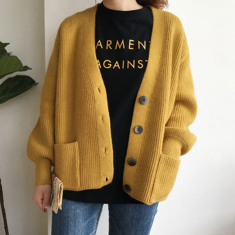 Fall Knitted Cardigan