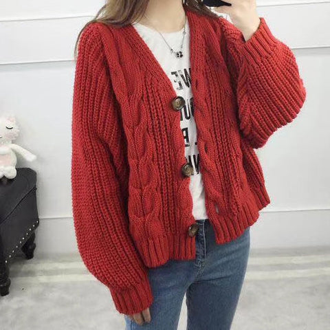 Cable Knit Cardigan