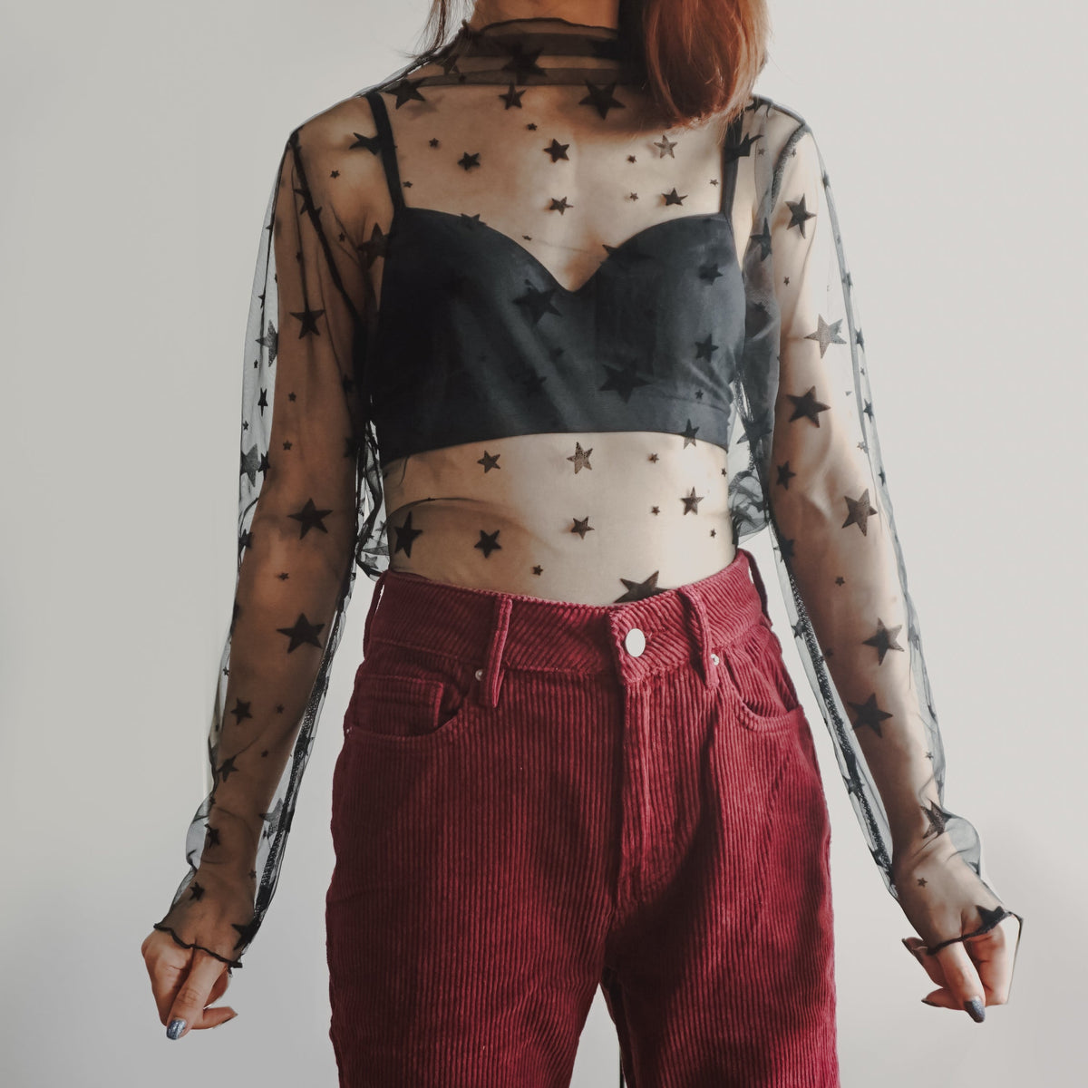 Starry Mesh Shirt