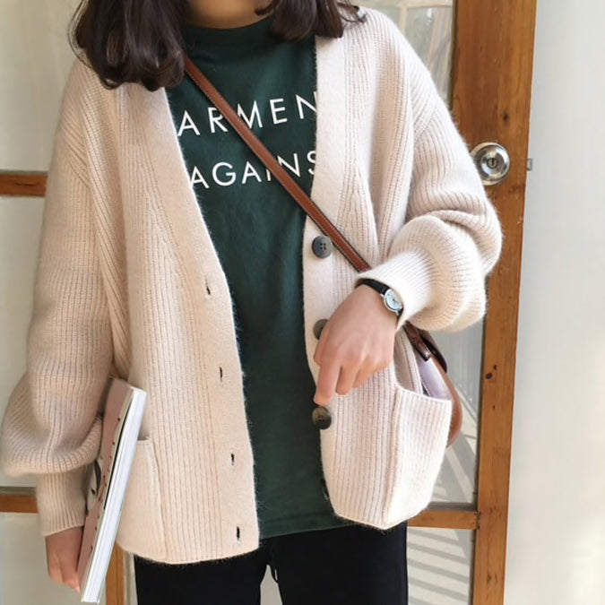 Fall Knitted Cardigan