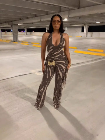 Spaghetti-Strap Jumpsuit