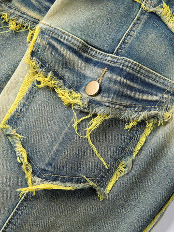 Vaqueros vintage de moda para hombre