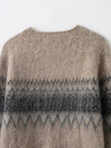 Jacquard Knitted Sweater