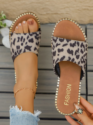 Flache Sandale „Bling It Out“