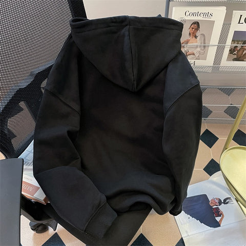 Printed Hooded Sweatshirt