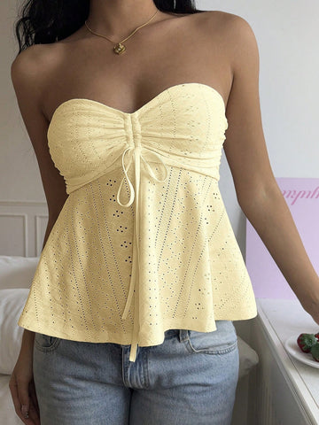 Strapless Vest Slim Fit Sleeveless Top