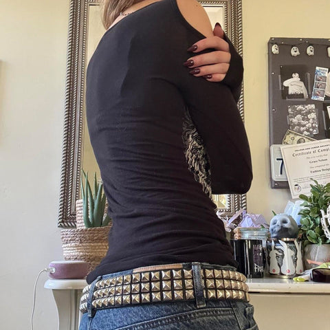 Printed Casual Long-Sleeved T-Shirt