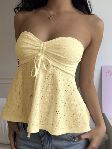 Strapless Vest Slim Fit Sleeveless Top