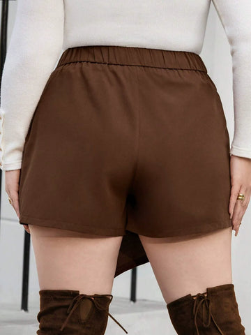 Irregular Short Skirt