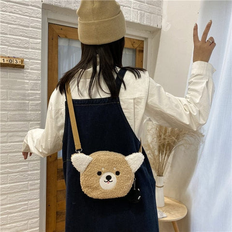 Kawaii Animal Plushie Bag