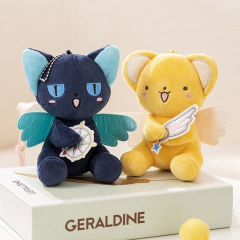 Peluches de anime kawaii: gatitos alados