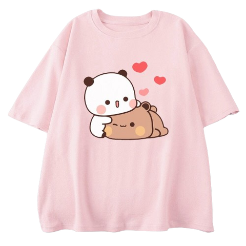 Camiseta de oso kawaii