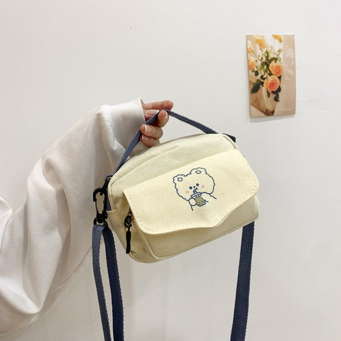 Kawaii Fresh Canvas Shoulder Bag