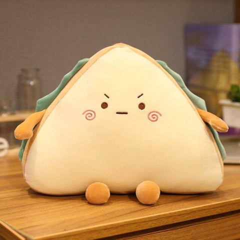 Peluche de sándwich kawaii