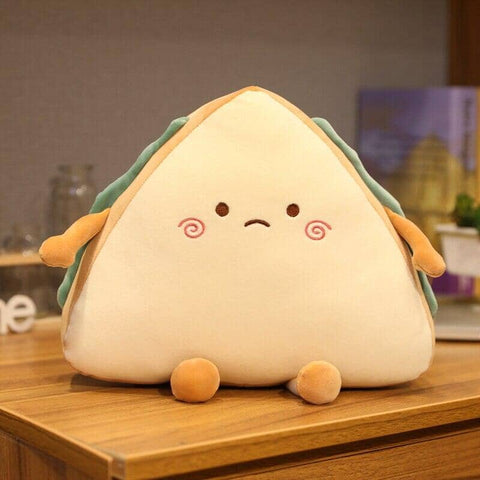 Peluche de sándwich kawaii