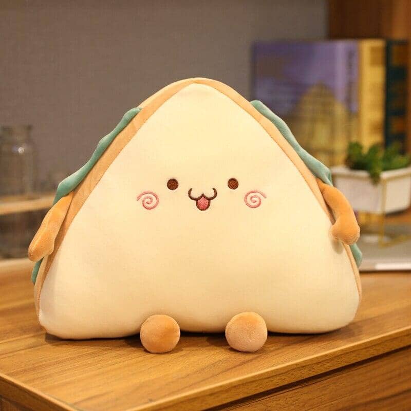 Peluche de sándwich kawaii