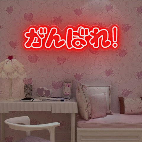 Led Neon Japanese Writings