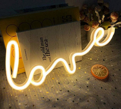 LED Neon Writing "Love"