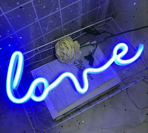 LED Neon Writing "Love"