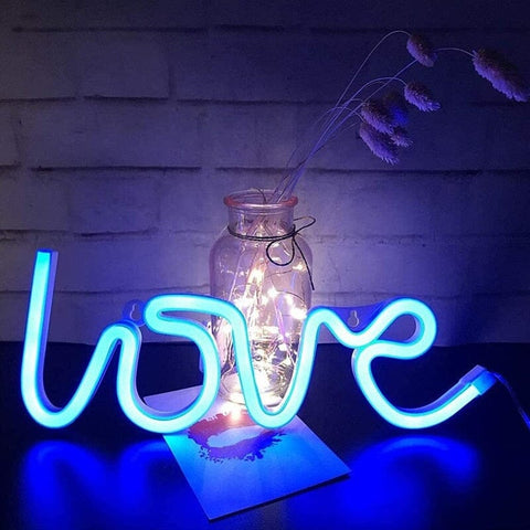 LED Neon Writing "Love"
