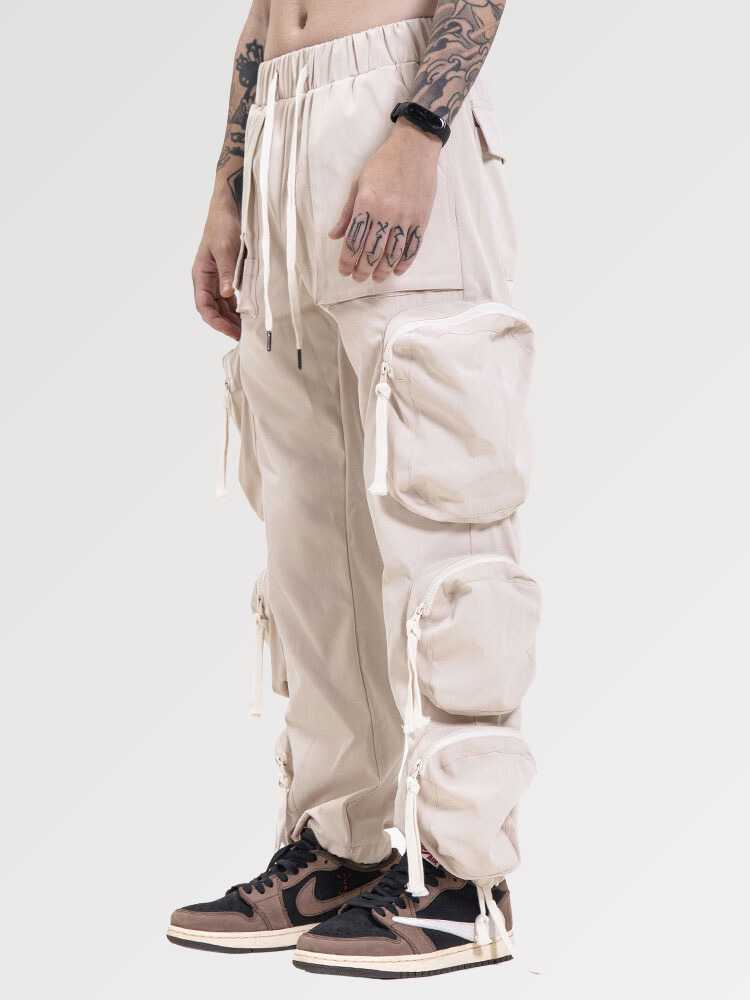 Pantalones cargo beige claro 'The Casual'