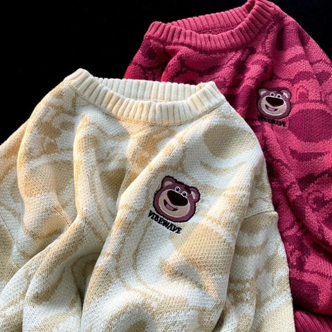 Lotso Bear Pullover Sweater