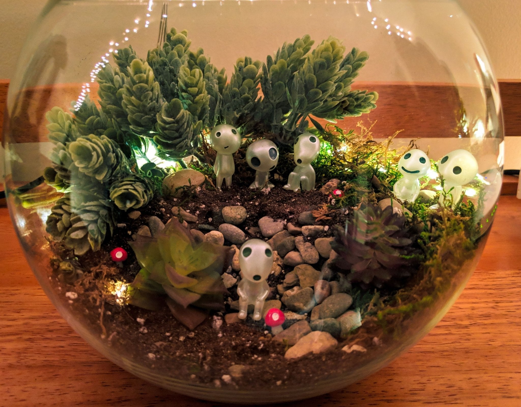 Luminous Spirit of Tree Garden Guardian Kodama