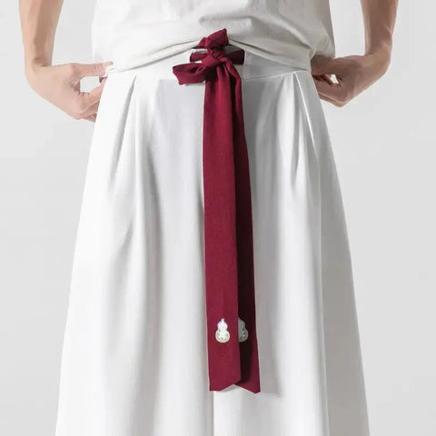 Herren-Hakama „Shiro Umare“