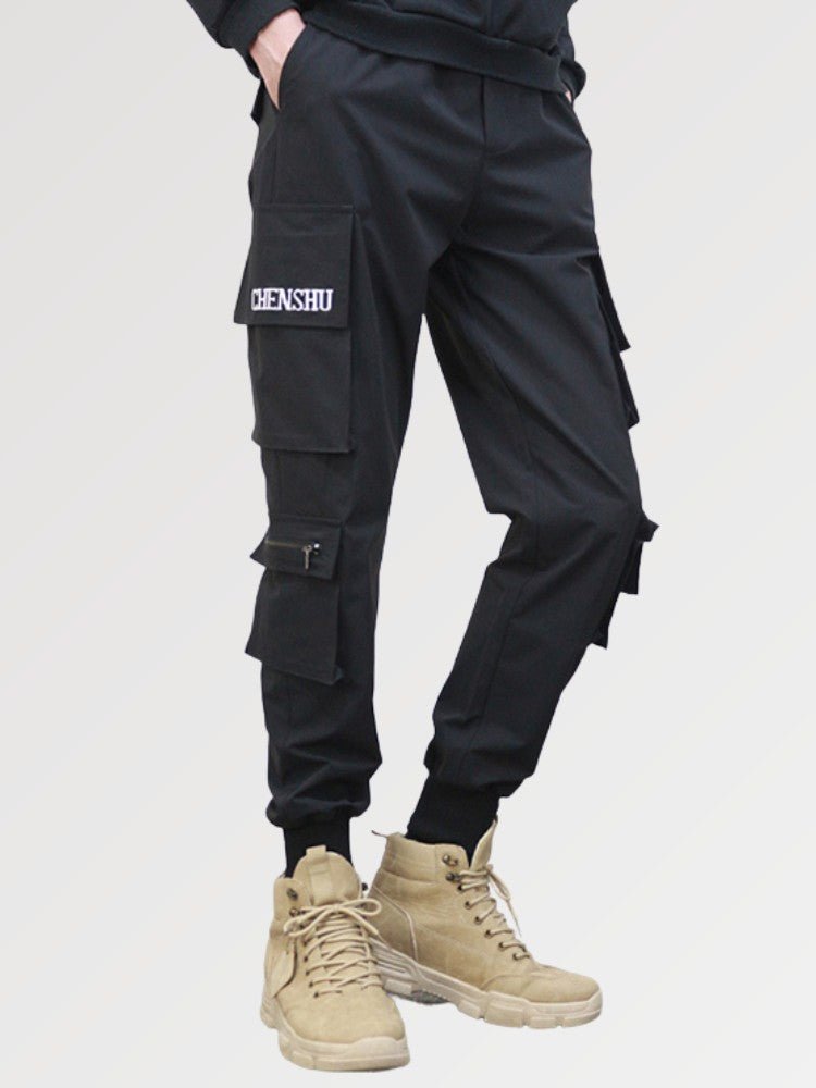 Men's Multi-Pocket Cargo Pants 'Haki'