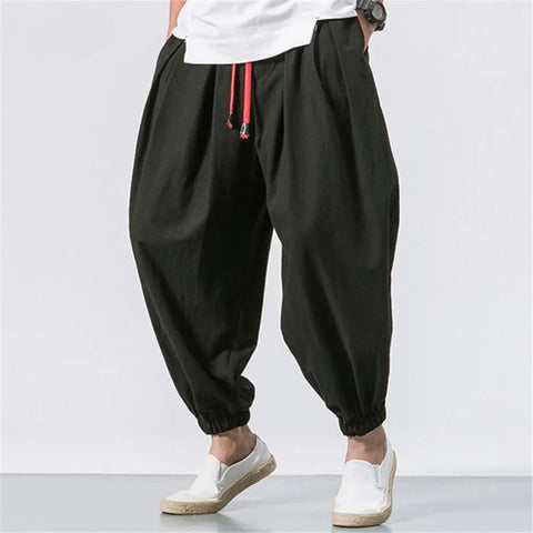 Oriental Style Wave Pants