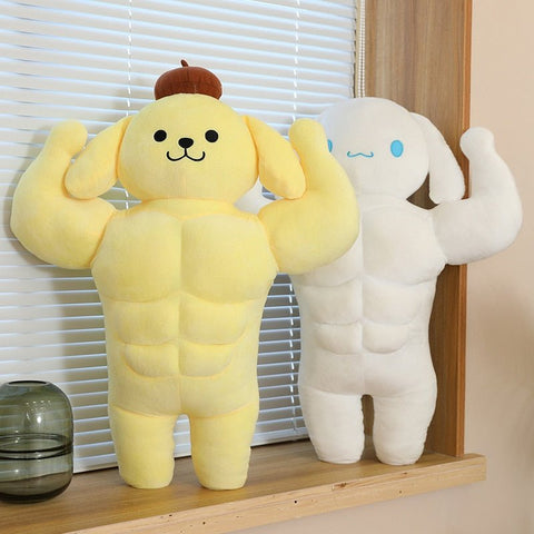 Peluches musculosos kawaii