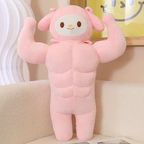 Peluches musculosos kawaii