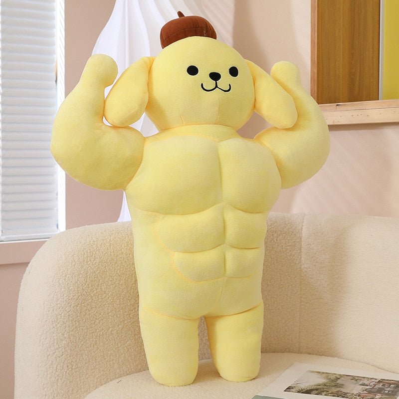 Peluches musculosos kawaii