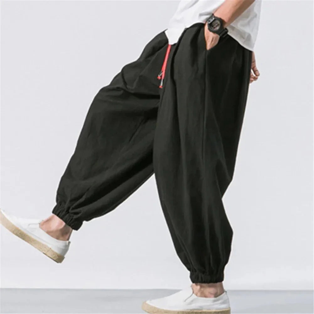 Oriental Style Wave Pants