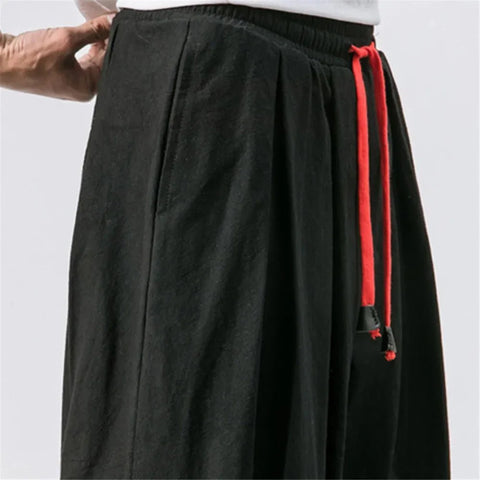 Oriental Style Wave Pants