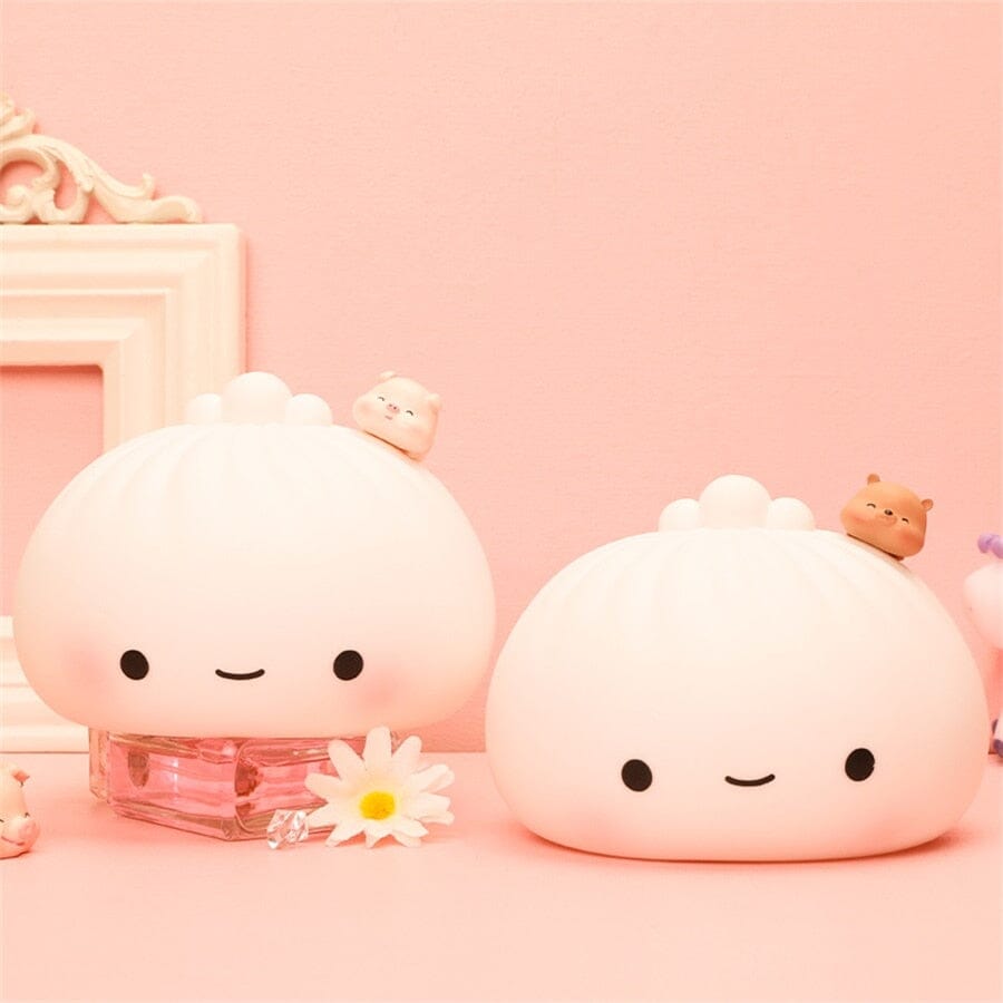 Kawaii Bread Soft Silicone Led Lamp