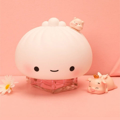 Kawaii Bread Soft Silicone Led Lamp