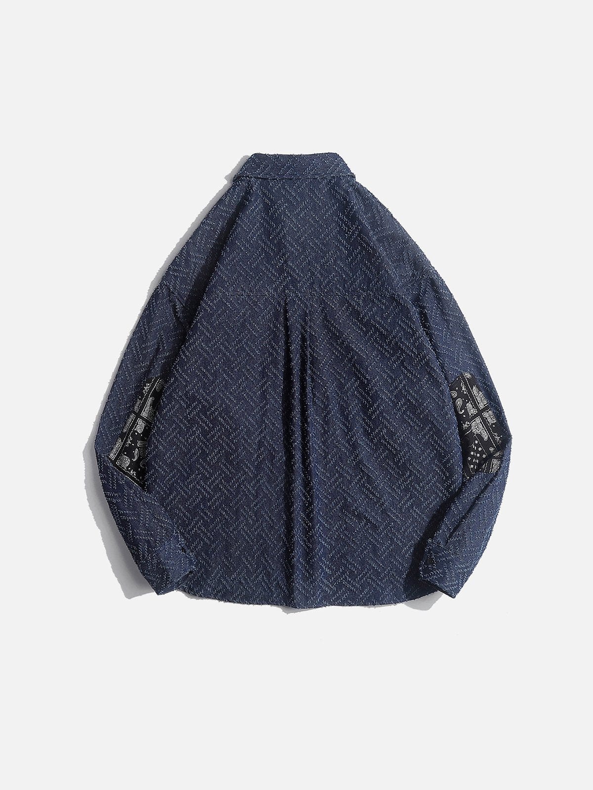 Chaqueta con bolsillos de patchwork