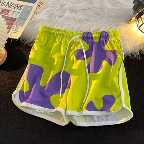 Korallenrote Sportshorts