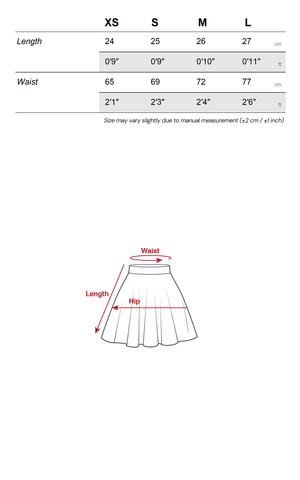 Layered Pleated Mini Skirt