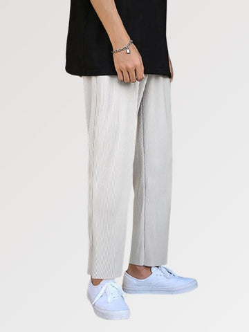 Pleated Pants Mens 'Ice Club'