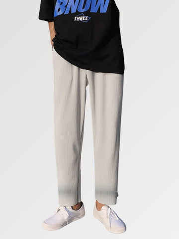 Pleated Pants Mens 'Ice Club'