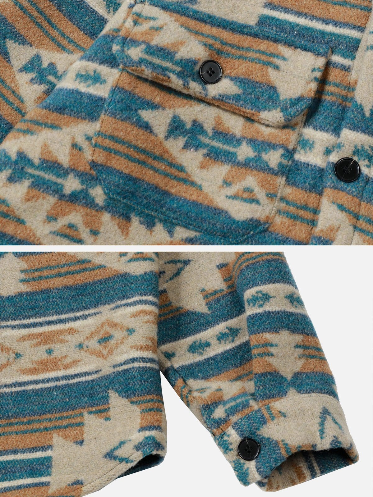 Sobrecamisa con bolsillos y solapa