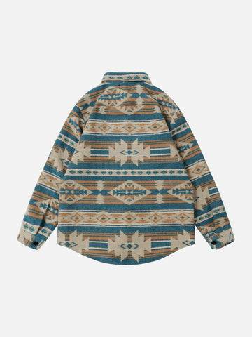 Sobrecamisa con bolsillos y solapa